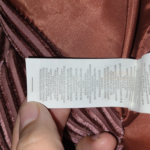 Nasty Gal Collection Relaxed Velvet Striped Blazer Size 10 - Picture 14 of 16